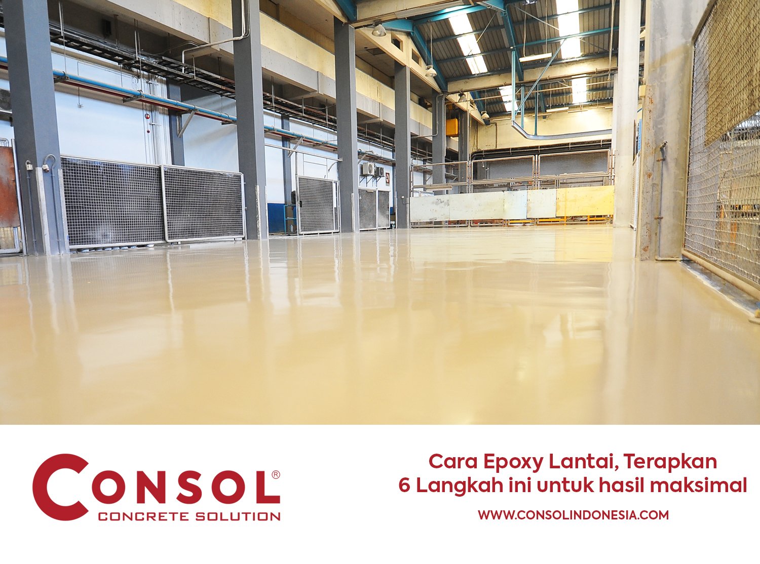 Cara Epoxy Lantai, Terapkan 6 Langkah untuk hasil maksimal