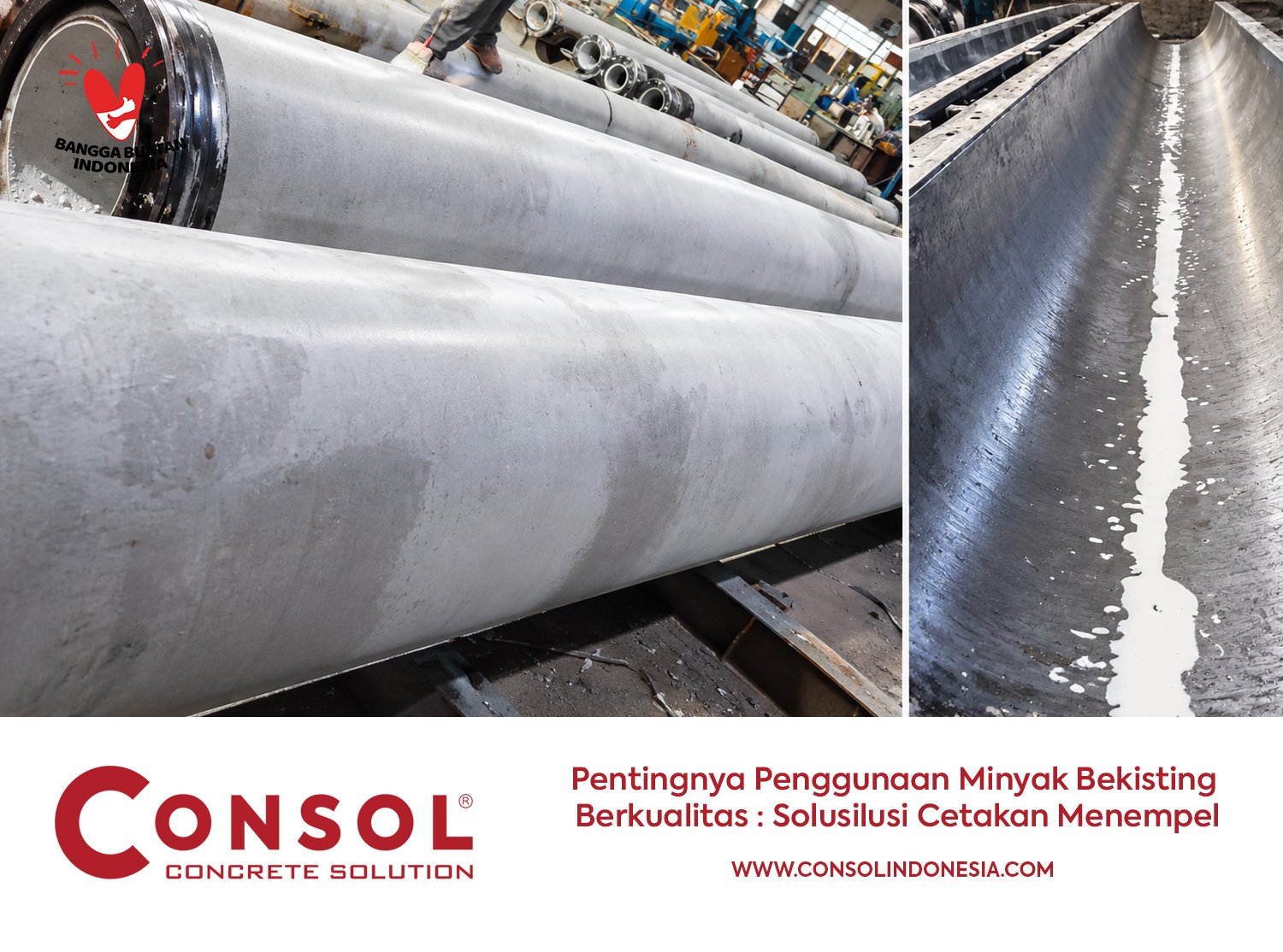 Minyak Bekisting Berkualitas, Solusilusi Cetakan Menempel